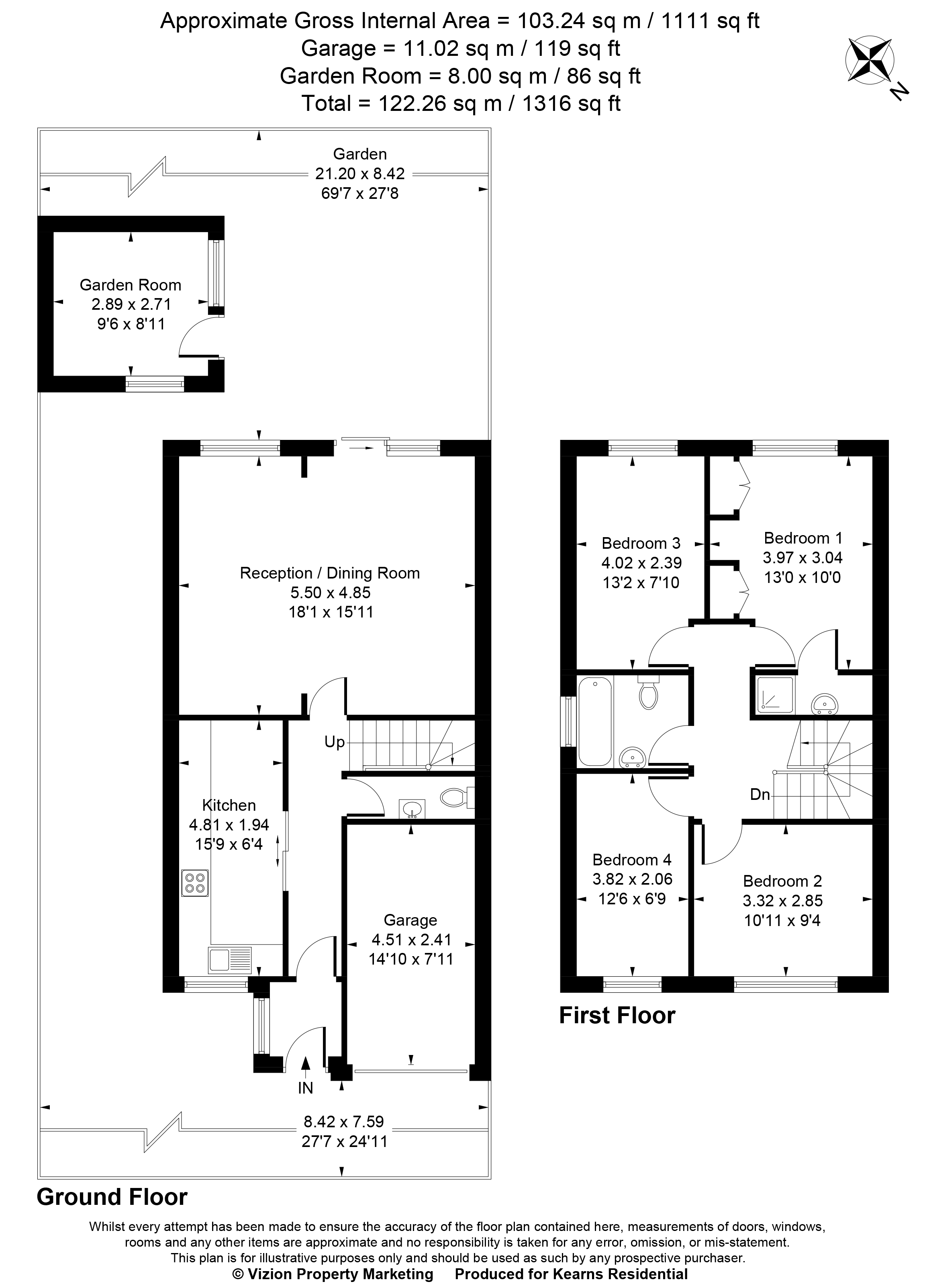 3, Poplars Close, Ruislip floorplan