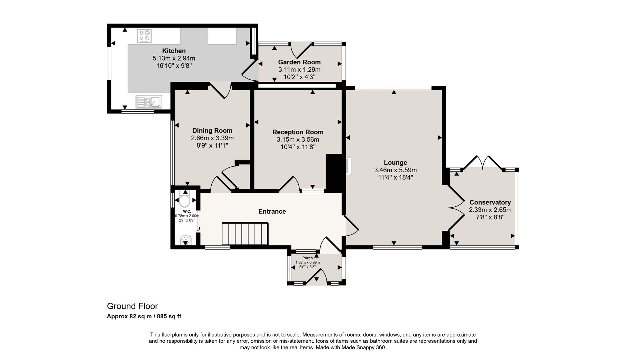 Homefield House The Street, Attleborough floorplan