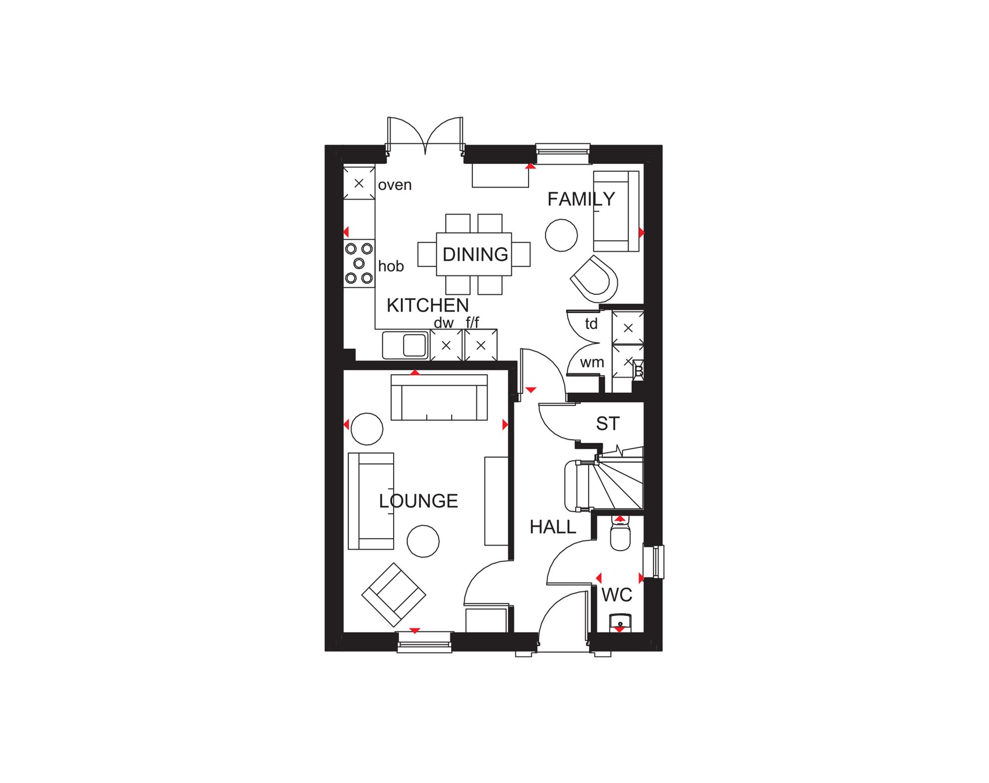 4 Bedrooms Detached house for sale in 