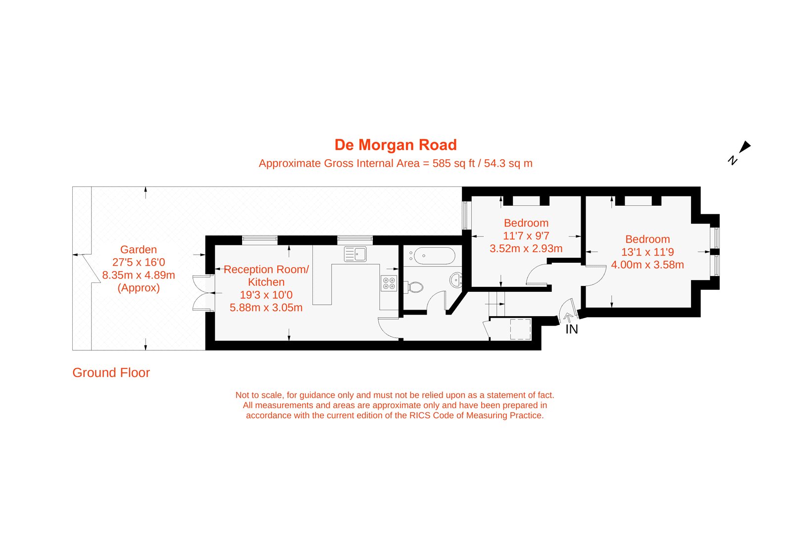 2 Bedrooms Flat for sale in De Morgan Road, London SW6