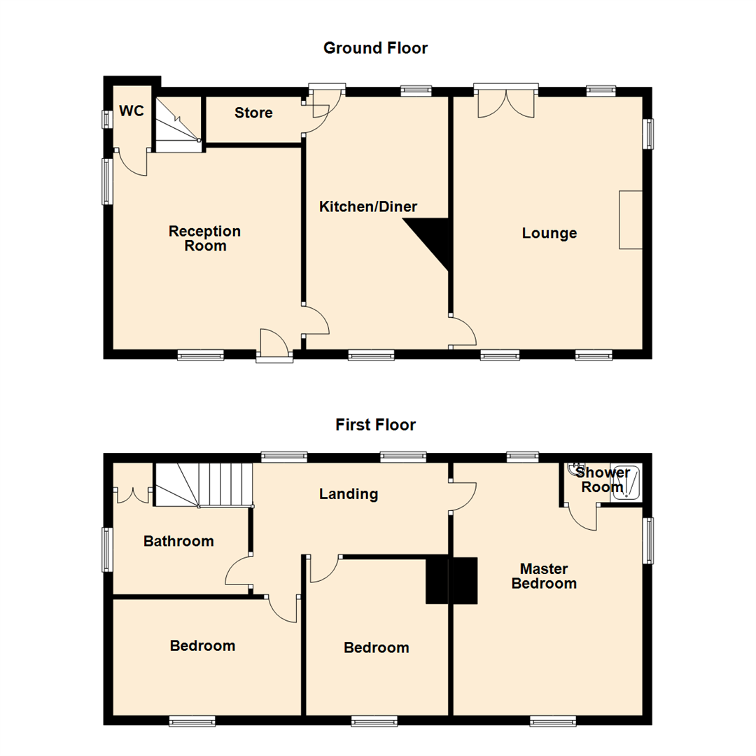 3 Bedrooms Cottage for sale in Main Street, Burton Salmon, Leeds LS25