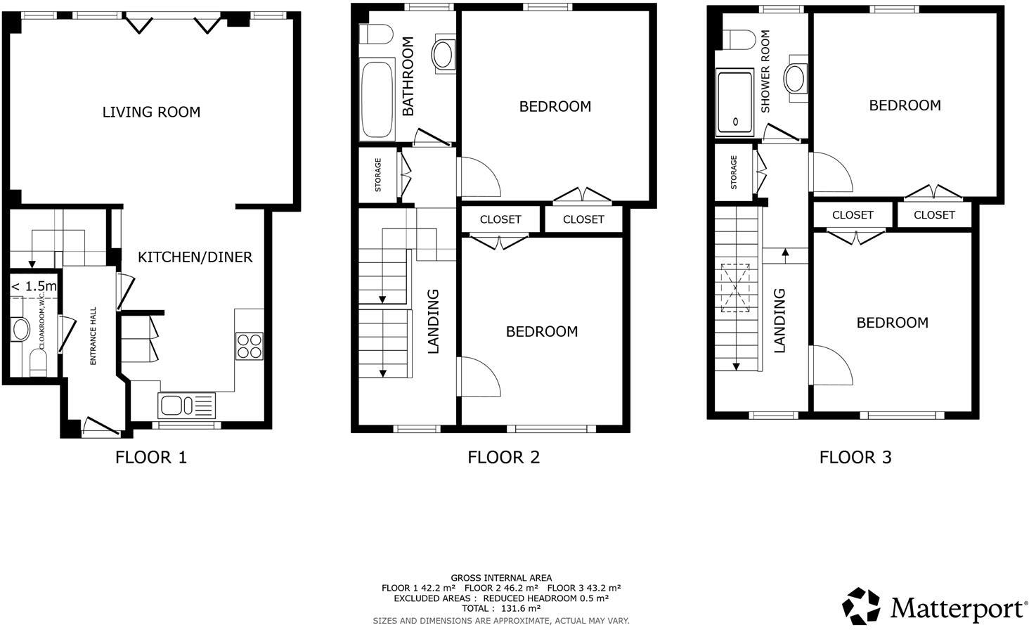 57, The Strand, Ryde floorplan
