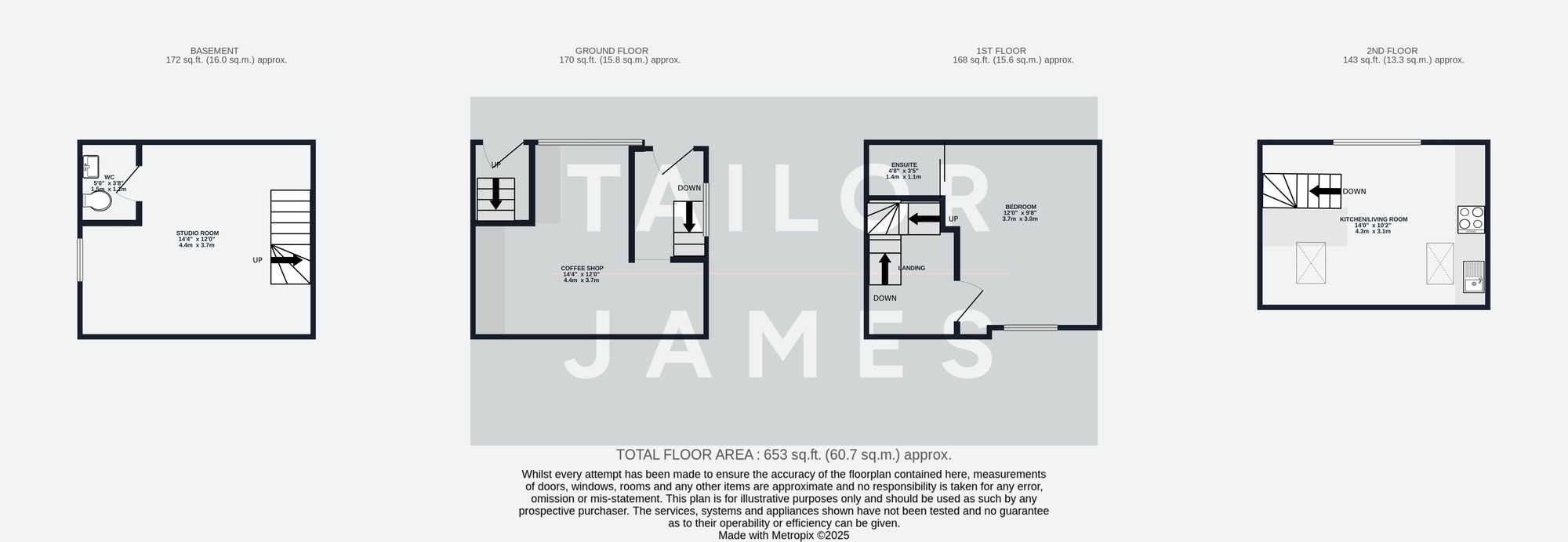 72 St. James's Street, Brighton floorplan