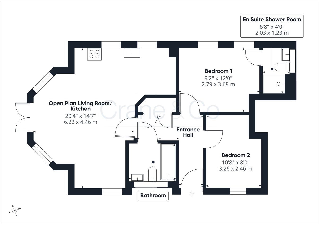 1, Bradley Drive, Hellingly floorplan