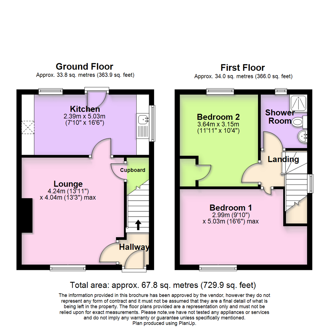 52, Vale Avenue, Bolton floorplan