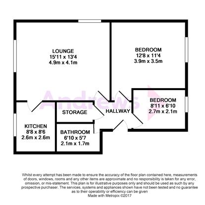 8, Hadrian Court, Barnet floorplan