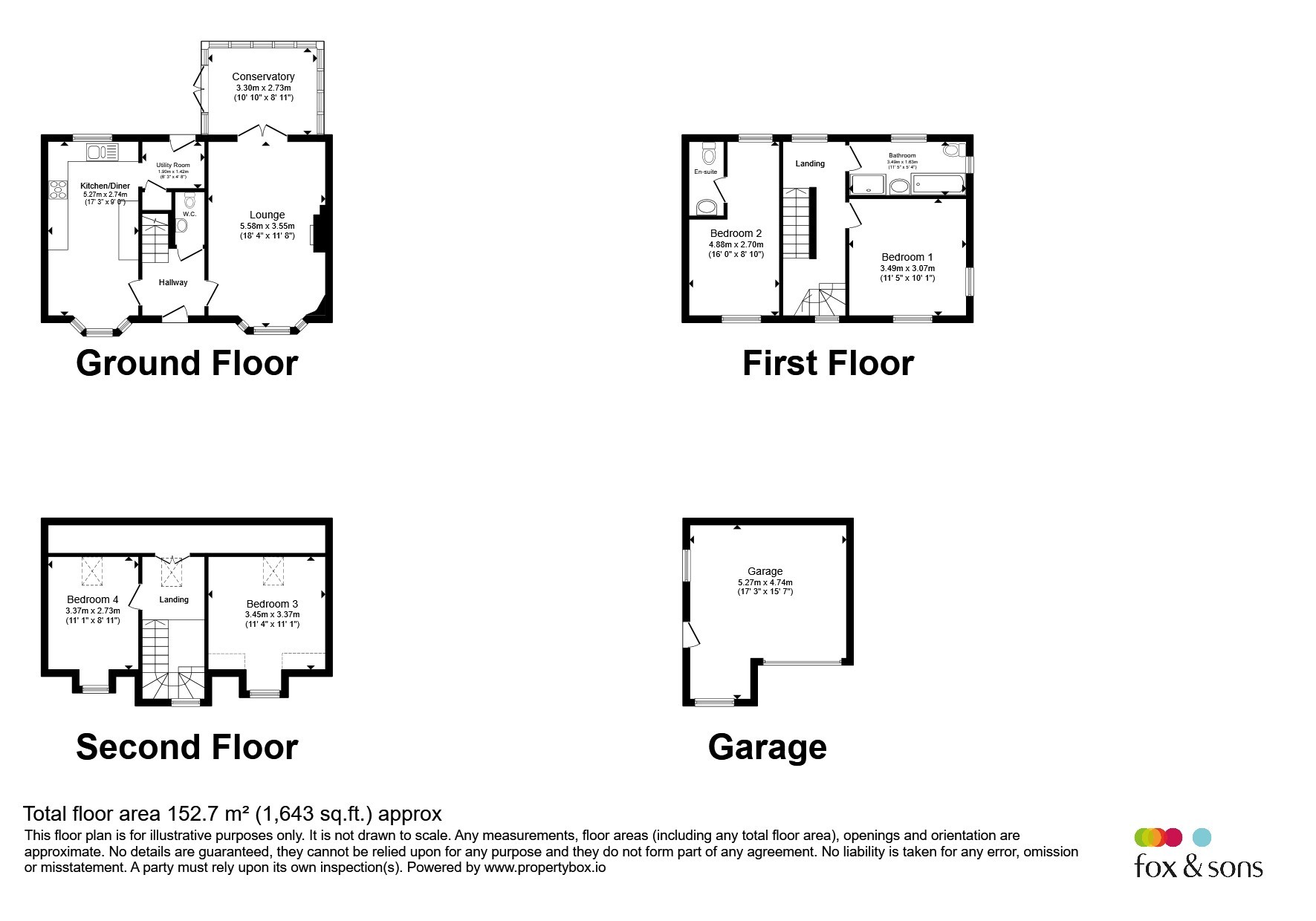 9, Queens Walk, Bridport floorplan