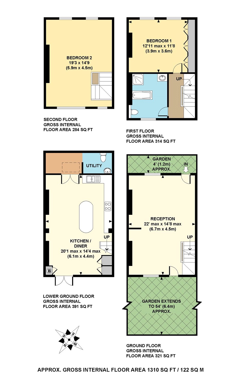 37, Morgan Street, London floorplan