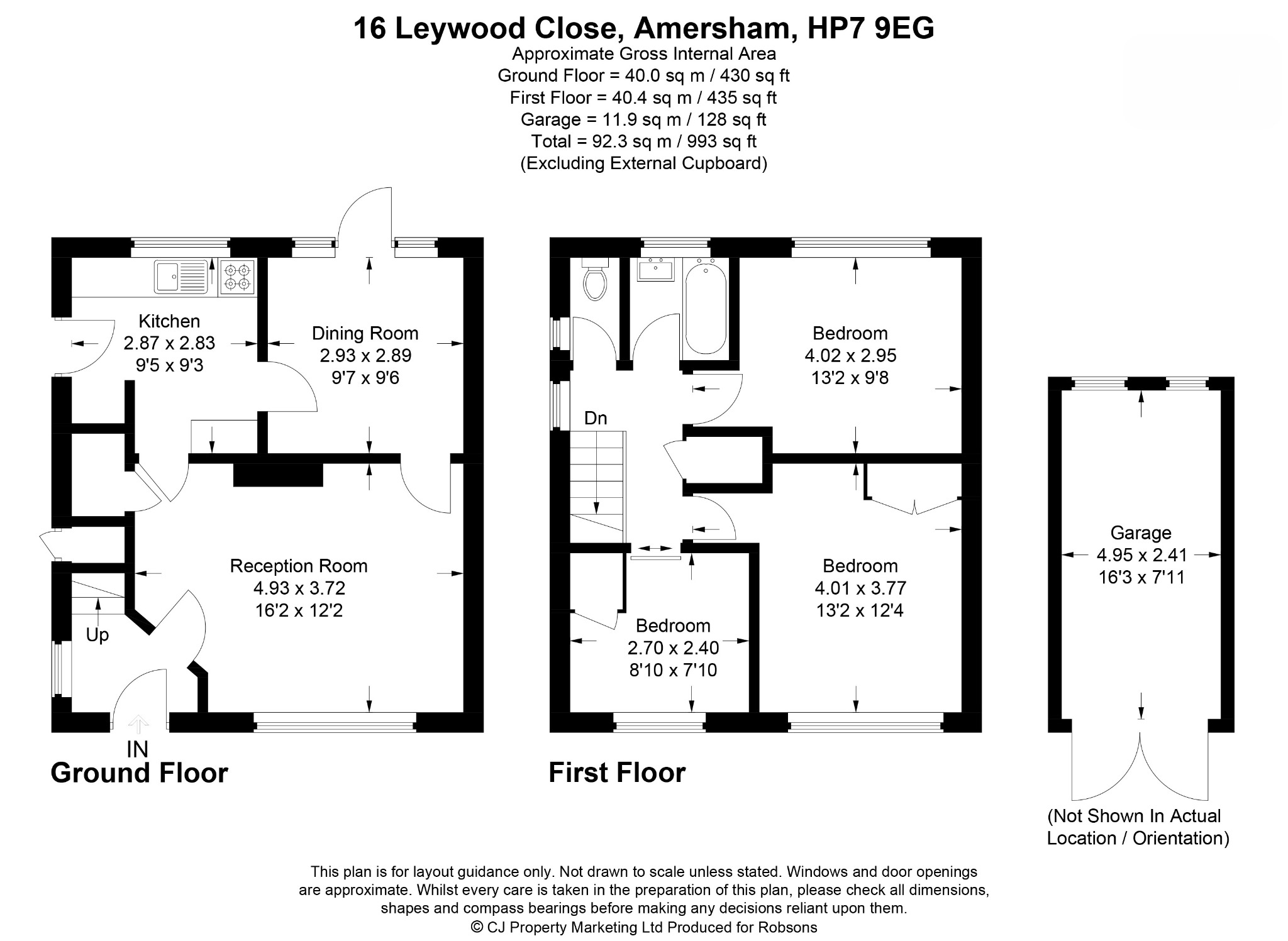 16 Leywood Close, Amersham floorplan