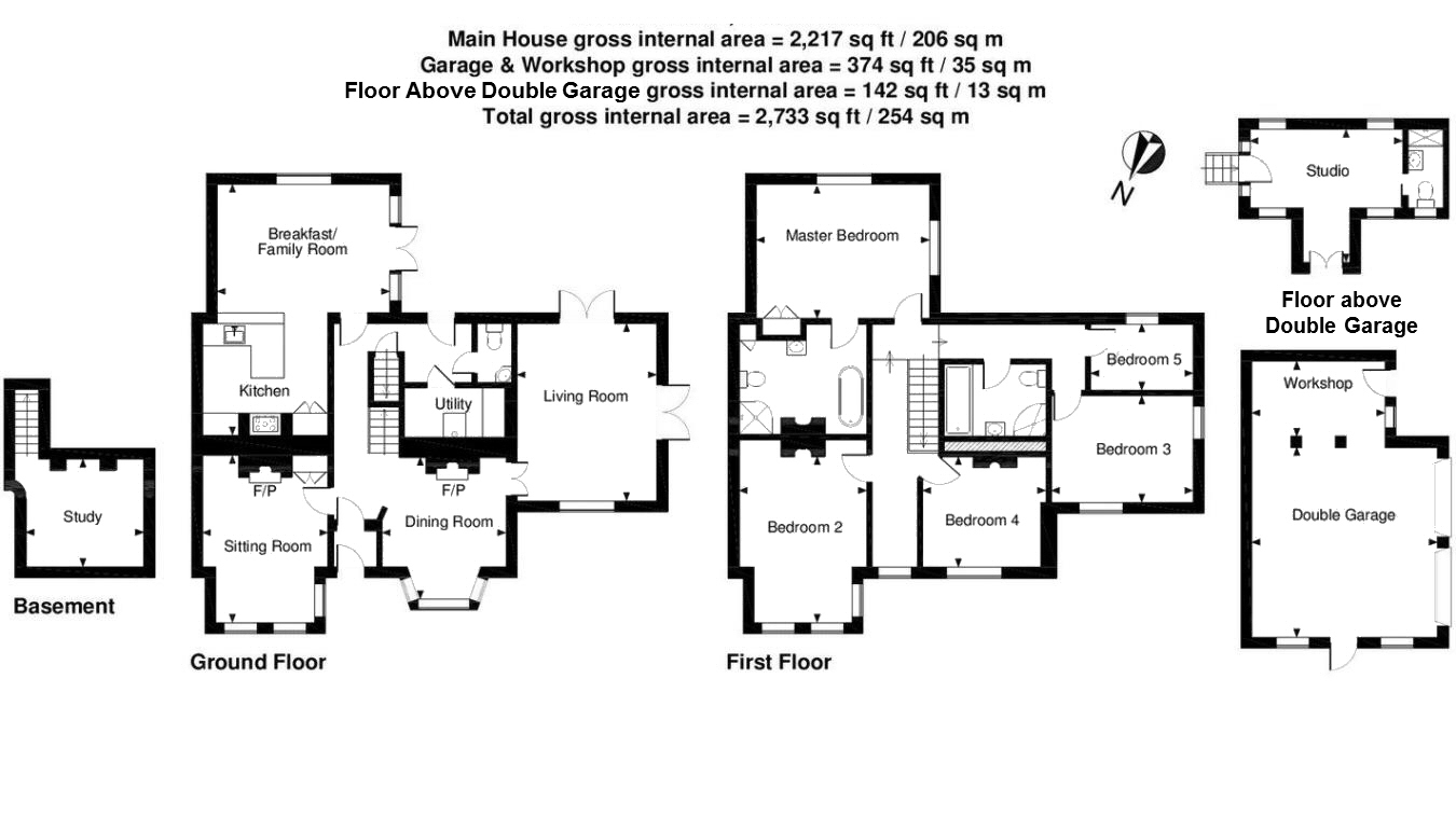 5 Bedrooms Detached house for sale in The Green, Wethersfield, Braintree CM7