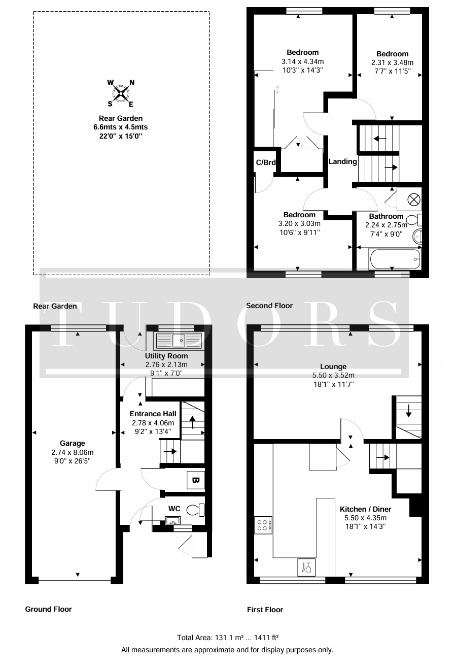 High Street, Hampton floorplan