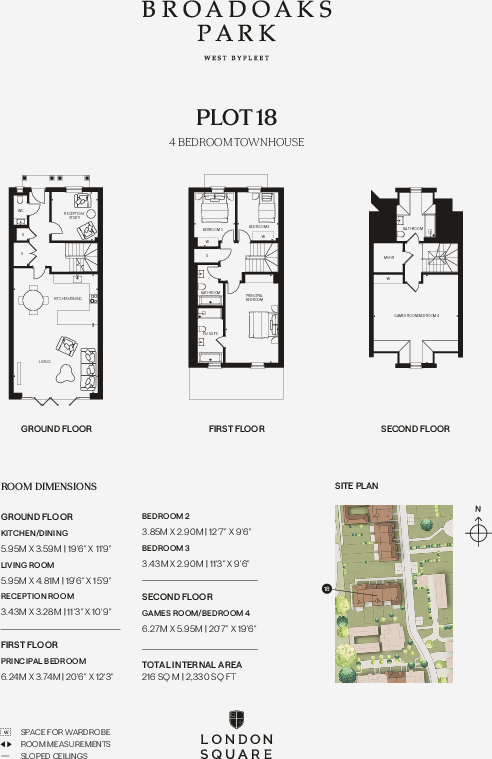 Broadoaks Park, Parvis Road, West Byfleet floorplan