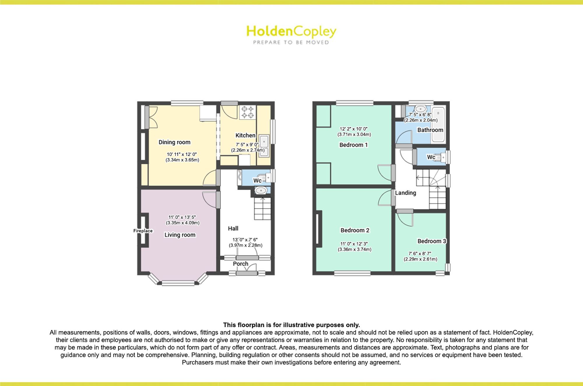 32 Wimbledon Road, Nottingham floorplan