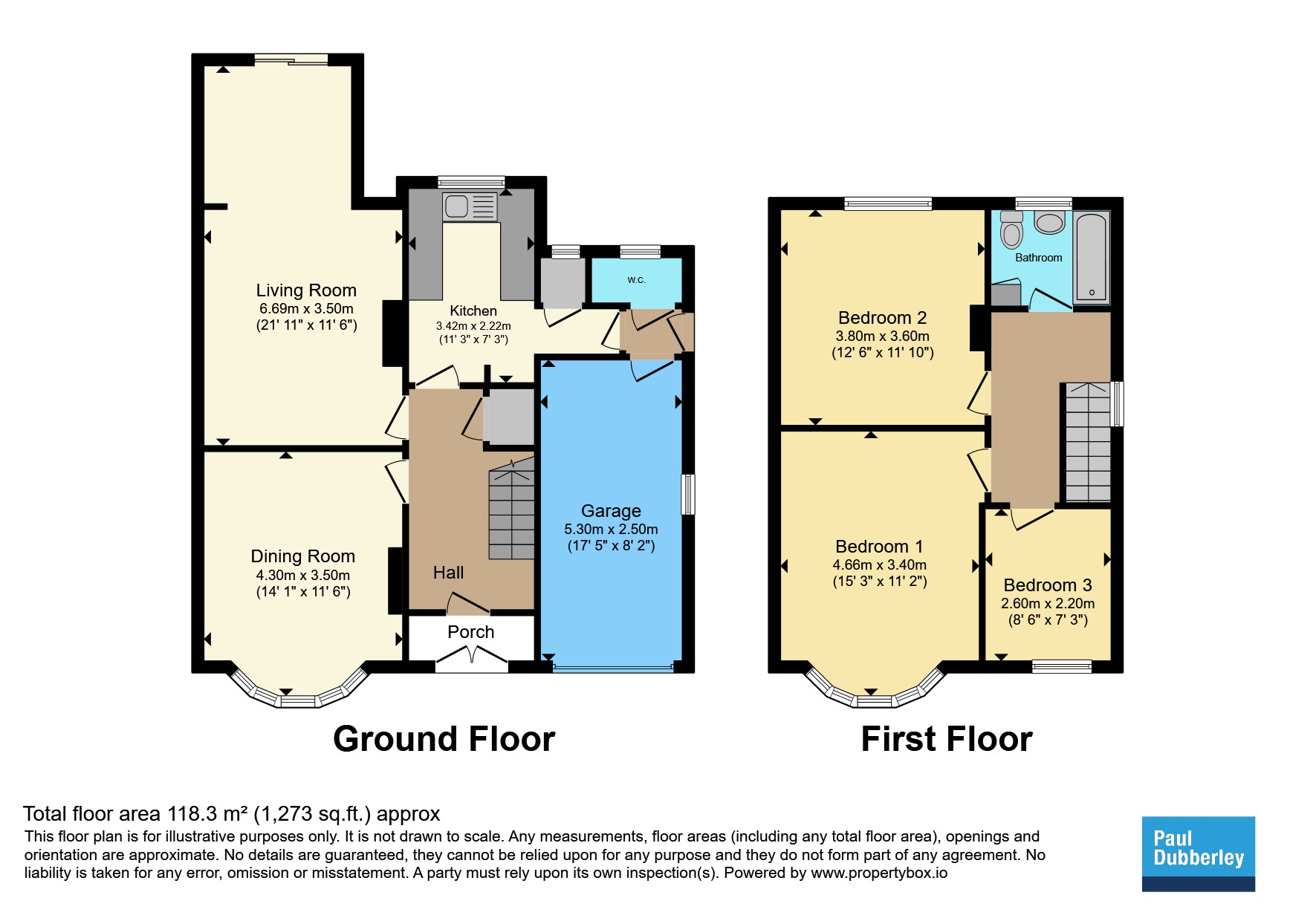 59, Monmouth Road, Walsall floorplan