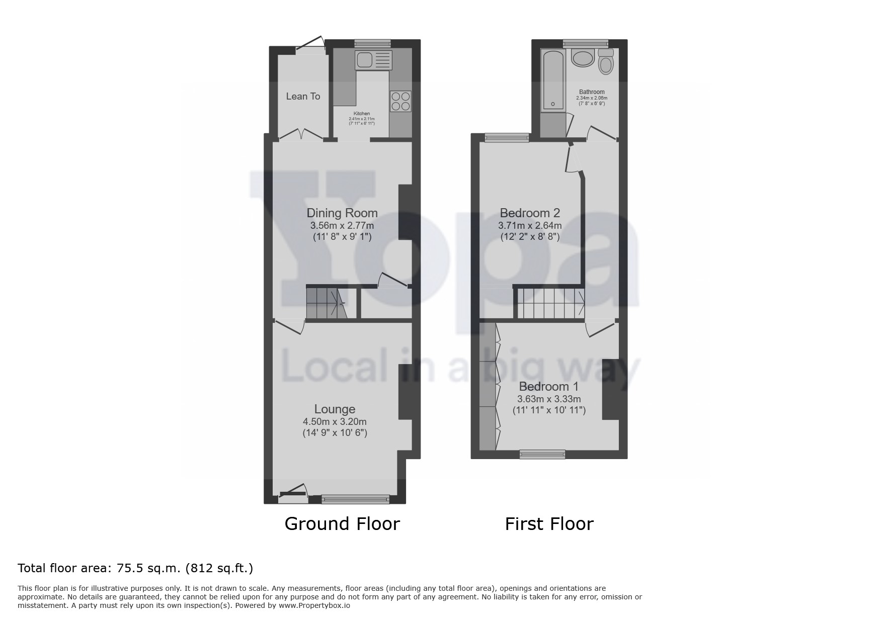 2, Old Cottages, Bell Lane, St. Albans floorplan