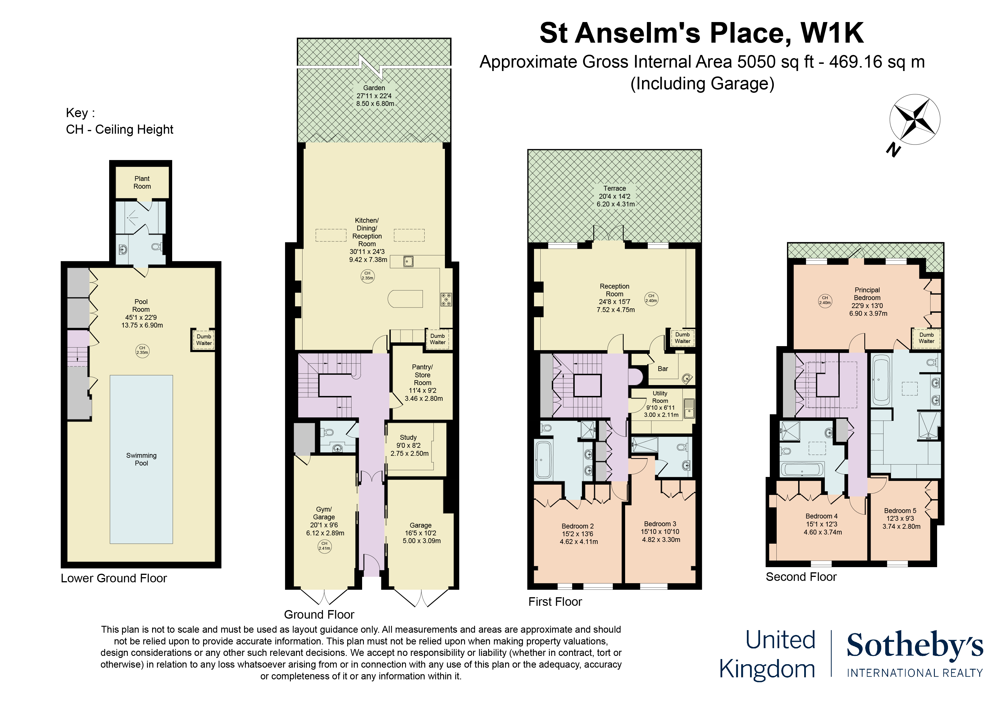 Saint, Saint Anselm's Place, London floorplan