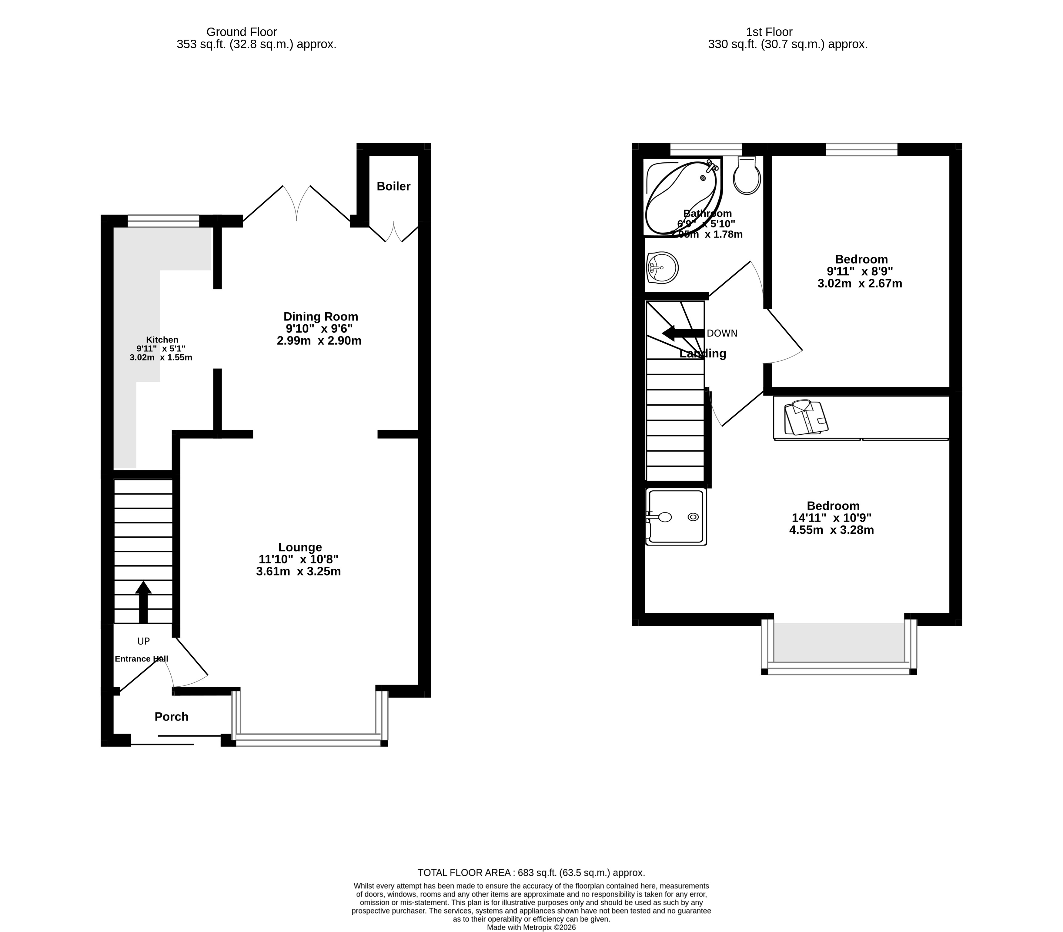 111, Kingswood Road, Birmingham floorplan