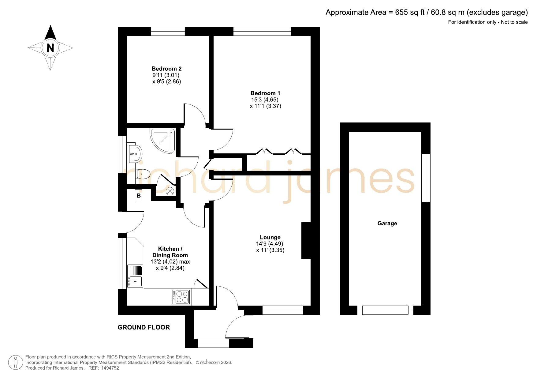 54, Weedon Road, Swindon floorplan