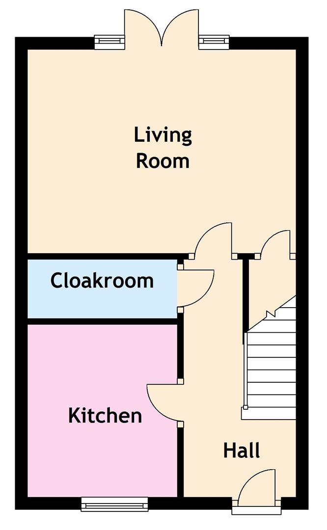 2 Bedrooms Terraced house to rent in Bigstone Meadow, Tutshill, Chepstow NP16