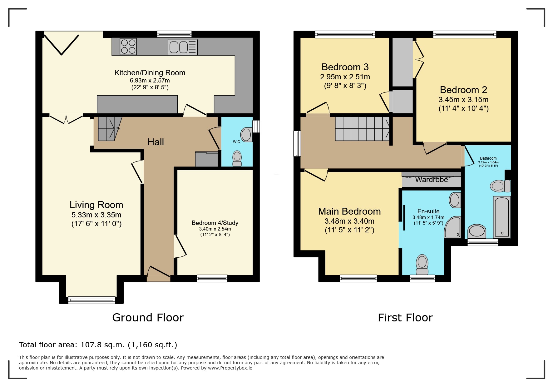 10, Badshot Park, Farnham floorplan