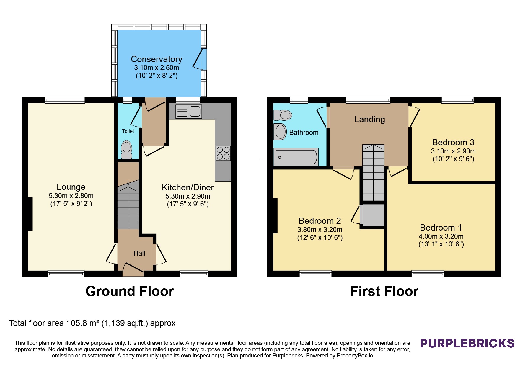 106, Lightwood Road, Sheffield floorplan