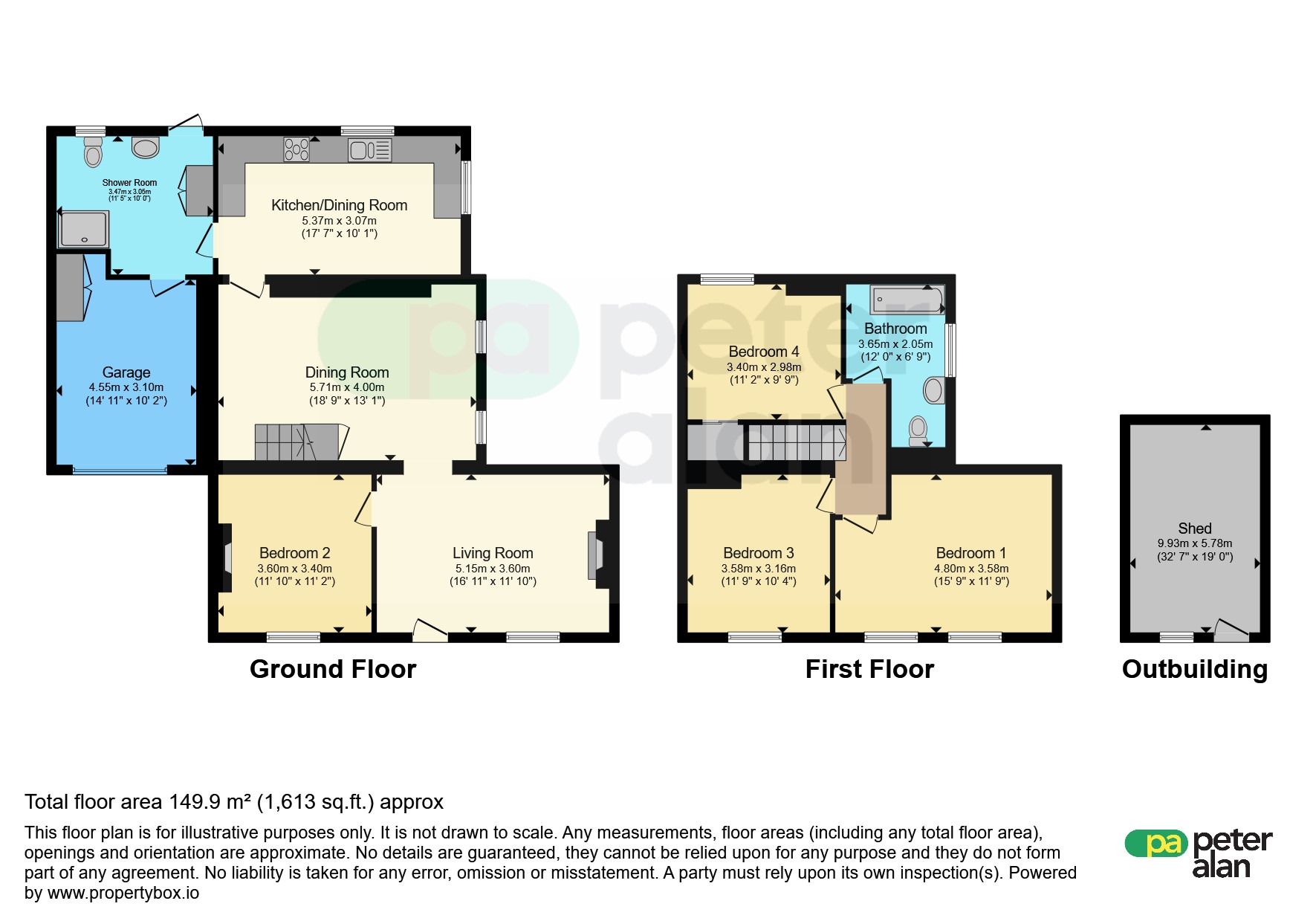 Thornhill Farm, Rose Row, Aberdare floorplan