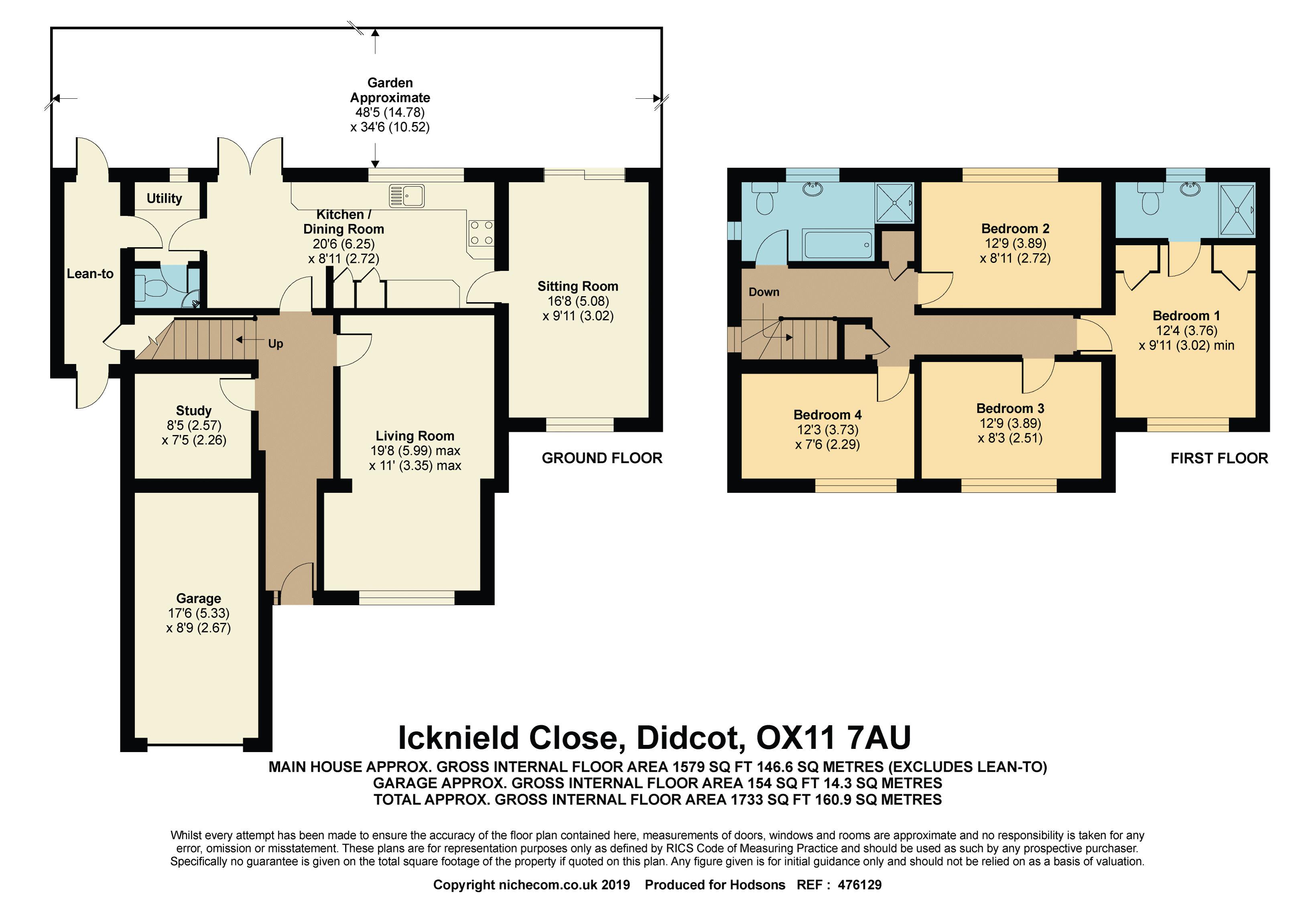 4 Bedrooms Detached house for sale in Icknield Close, Didcot OX11