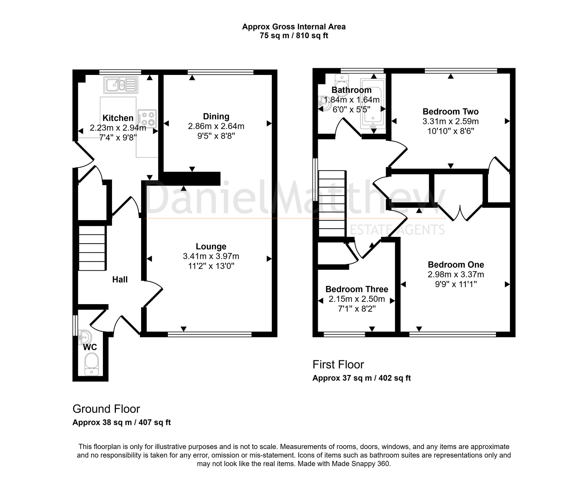 Heol-Ty-Cribwr, Bridgend floorplan