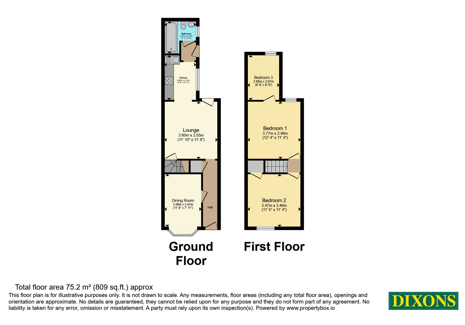 67, Bright Street, West Midlands floorplan