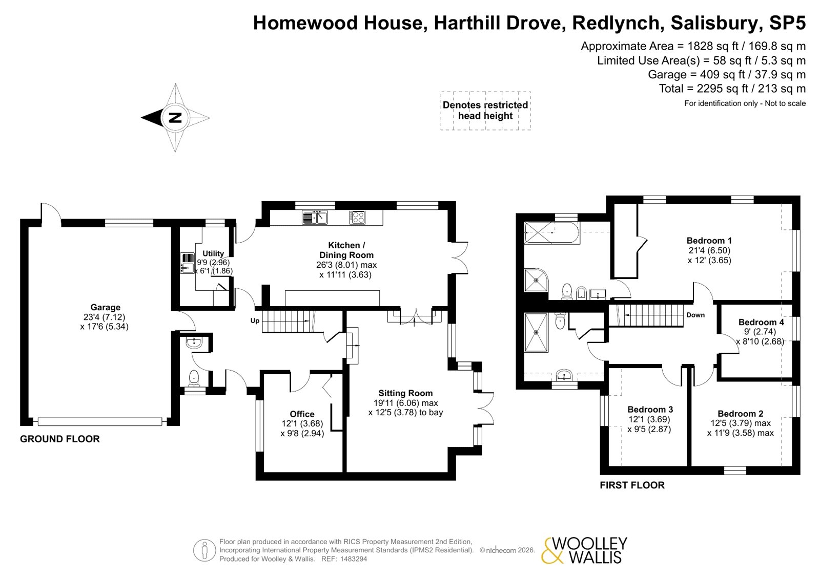 Homewood House,, Harthill Drove, Salisbury floorplan