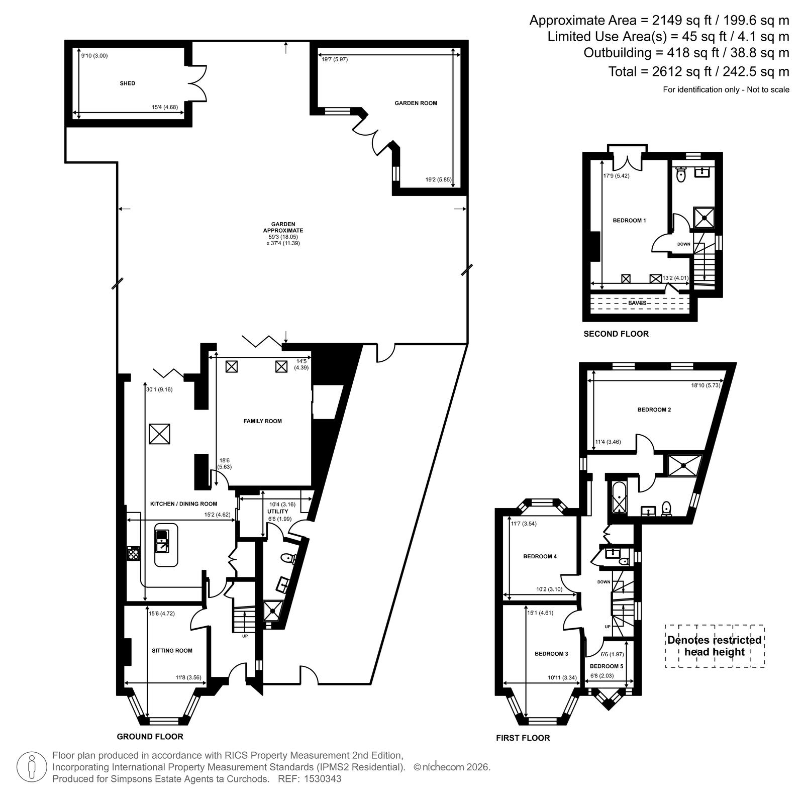 Barnfield Avenue, Kingston Upon Thames floorplan