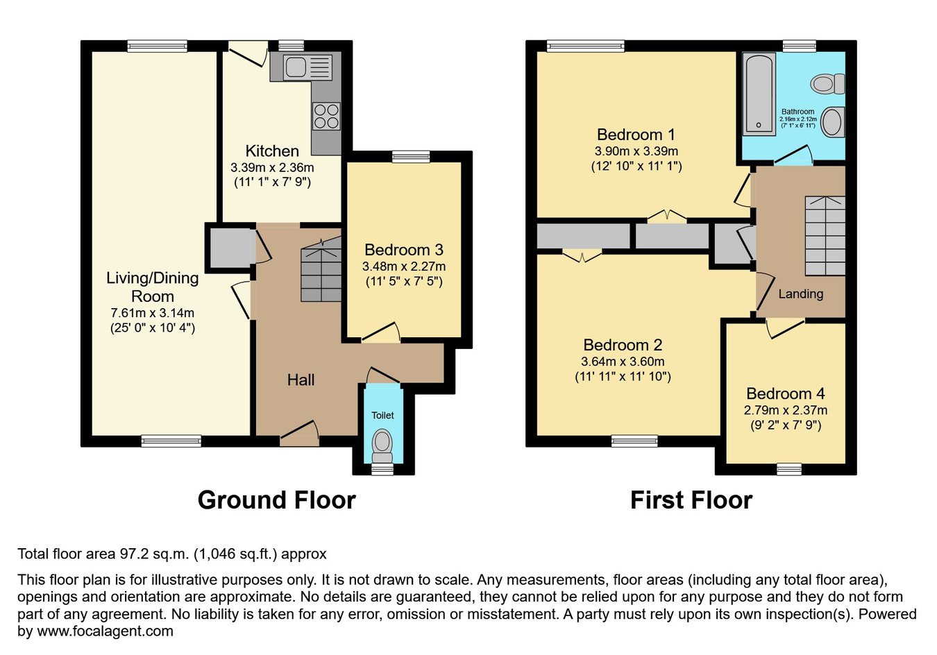56, Wellington Drive, Dagenham floorplan