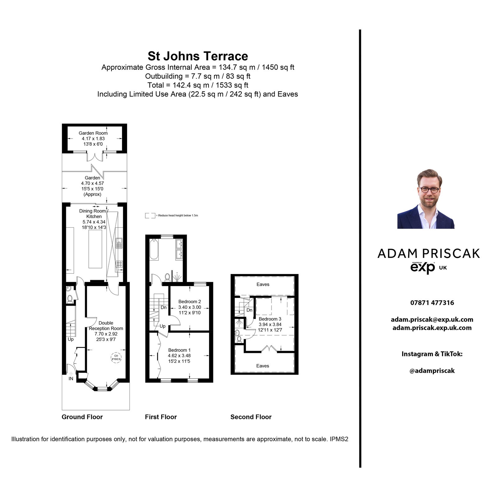 34, St. Johns Terrace, London floorplan