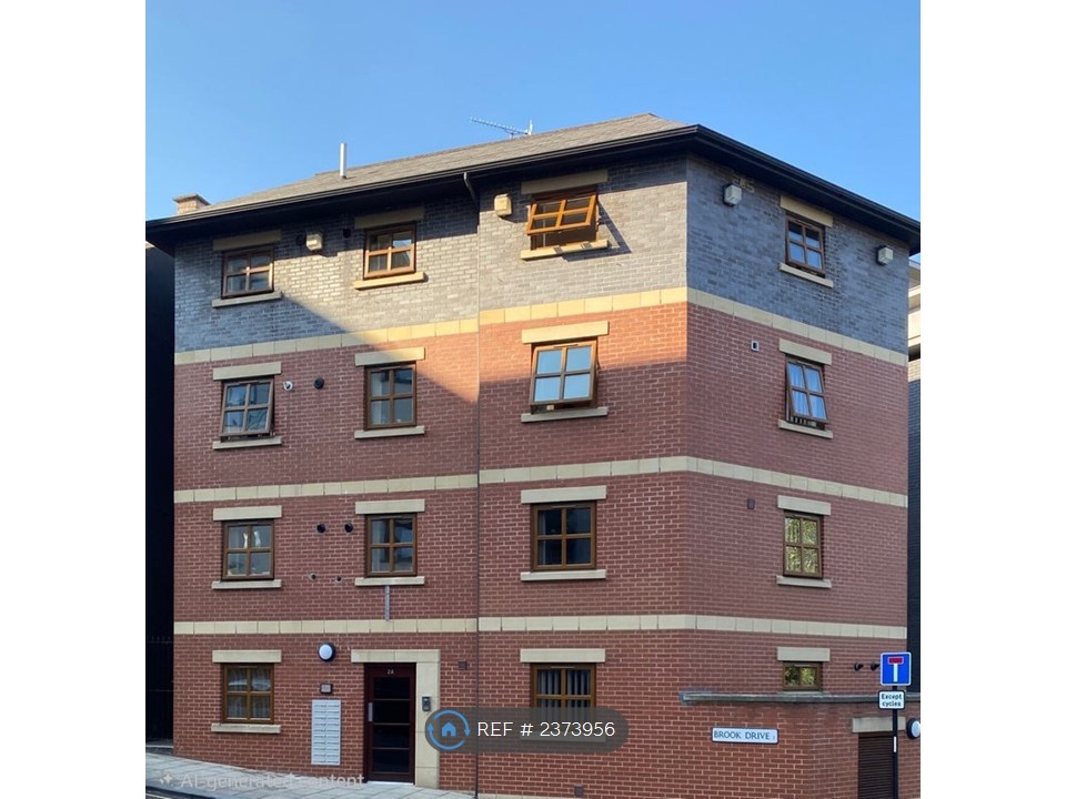 1-bed flat on Apartment, A Brook Drive, Sheffield, £343/mo