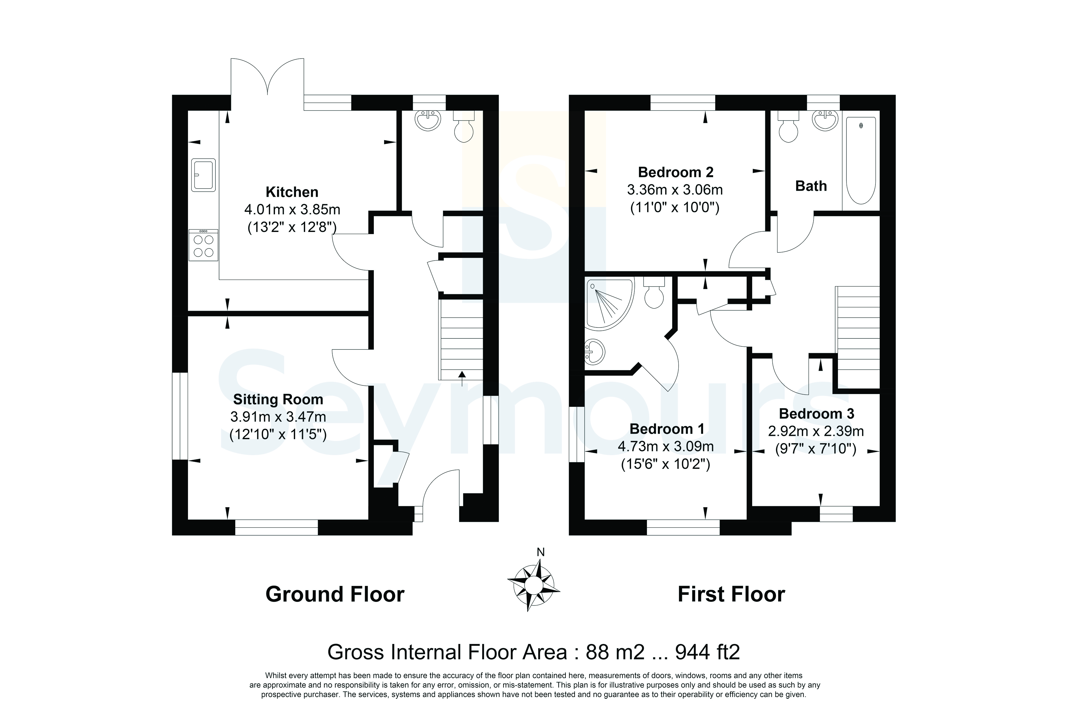 84, Reed Street, Surrey floorplan