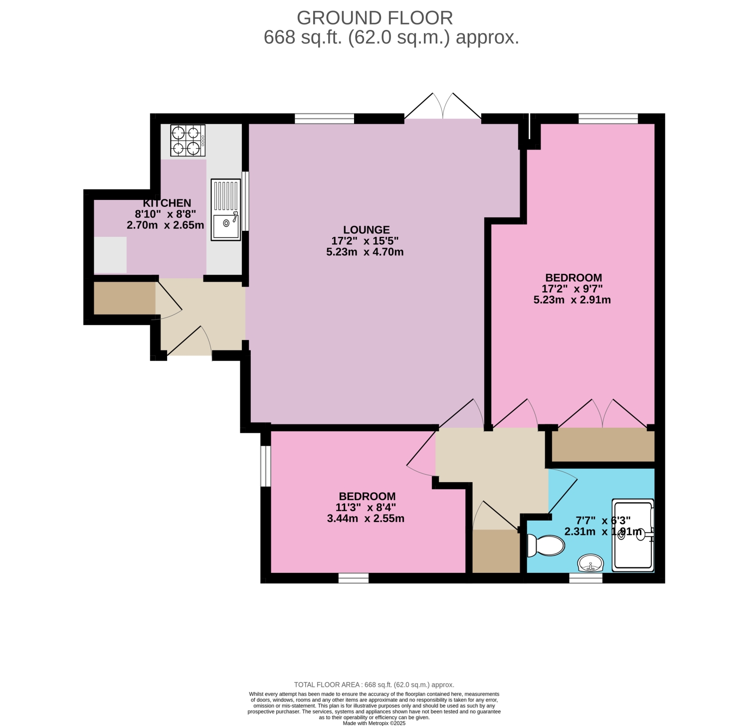 8, Helena Court Hampton Street, Tetbury floorplan