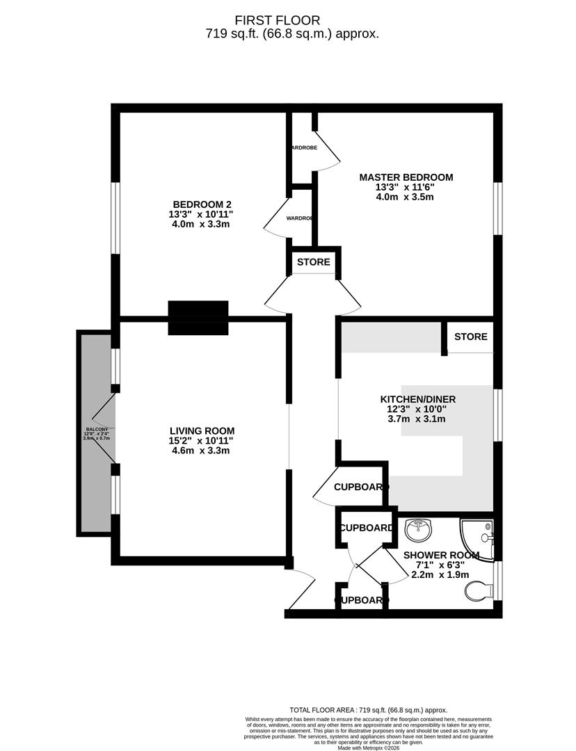 32A, Tollerdown Road, Weymouth floorplan