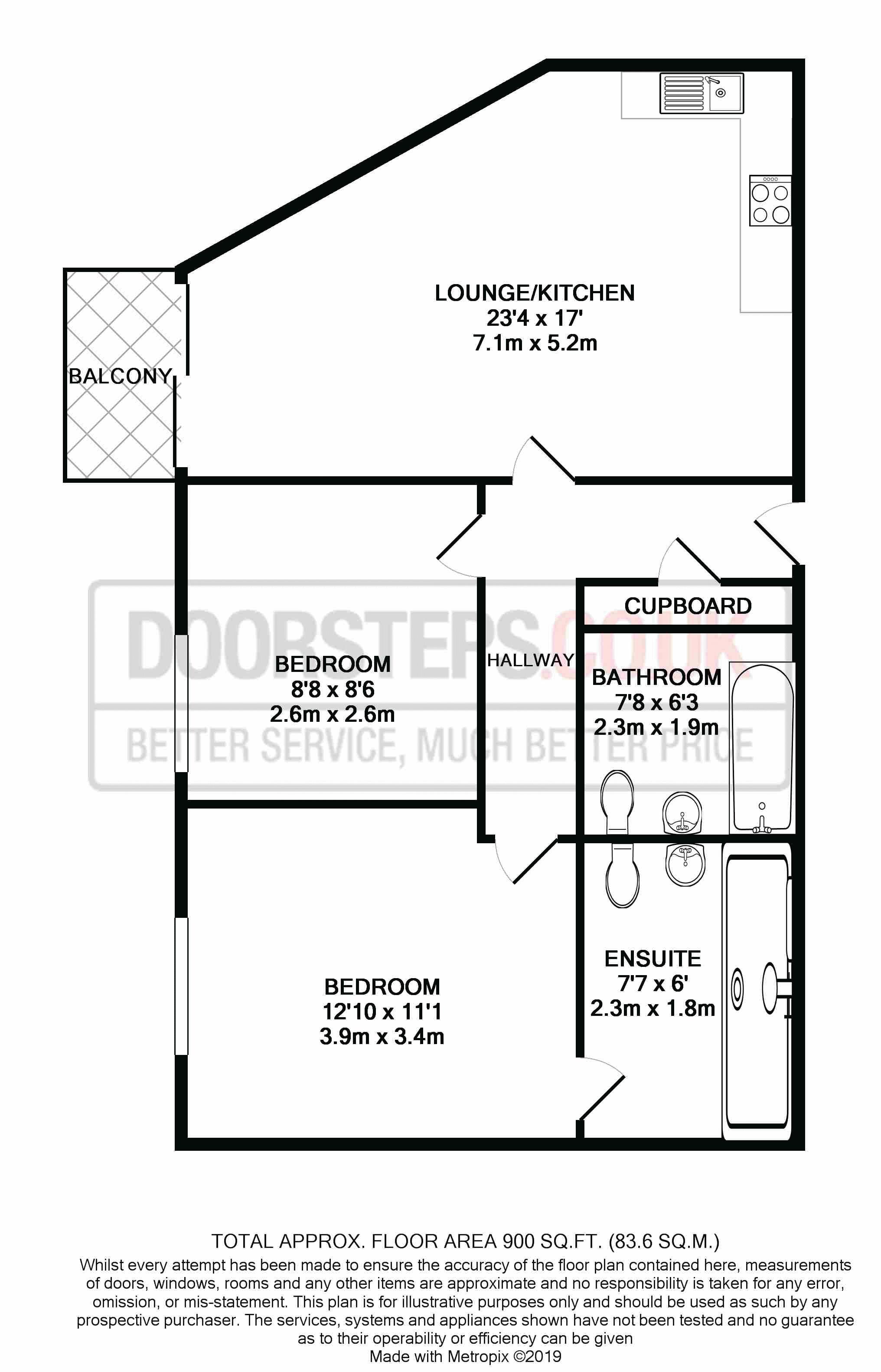 2 Bedrooms Flat for sale in Hereford Road, London E3