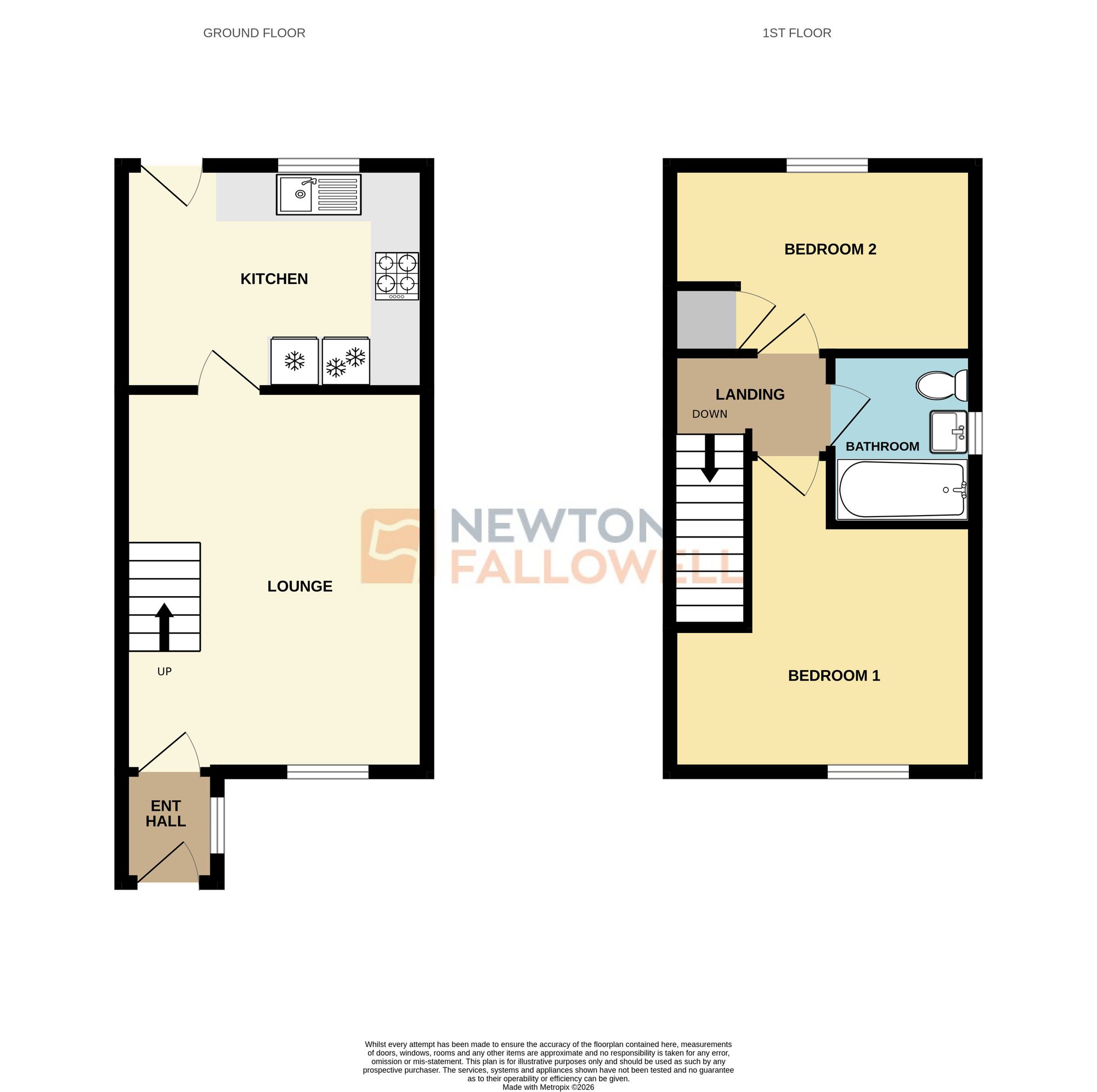9 Clipsham Close, Newark floorplan