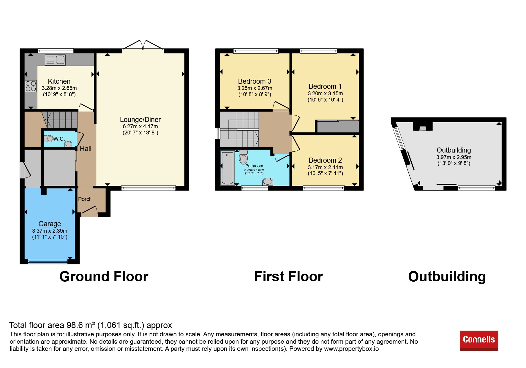 6, Thackeray End, Aylesbury floorplan