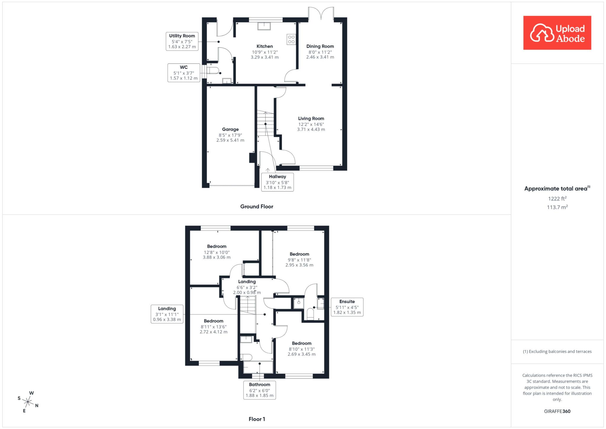 43, Luggieburn Walk, Coatbridge floorplan