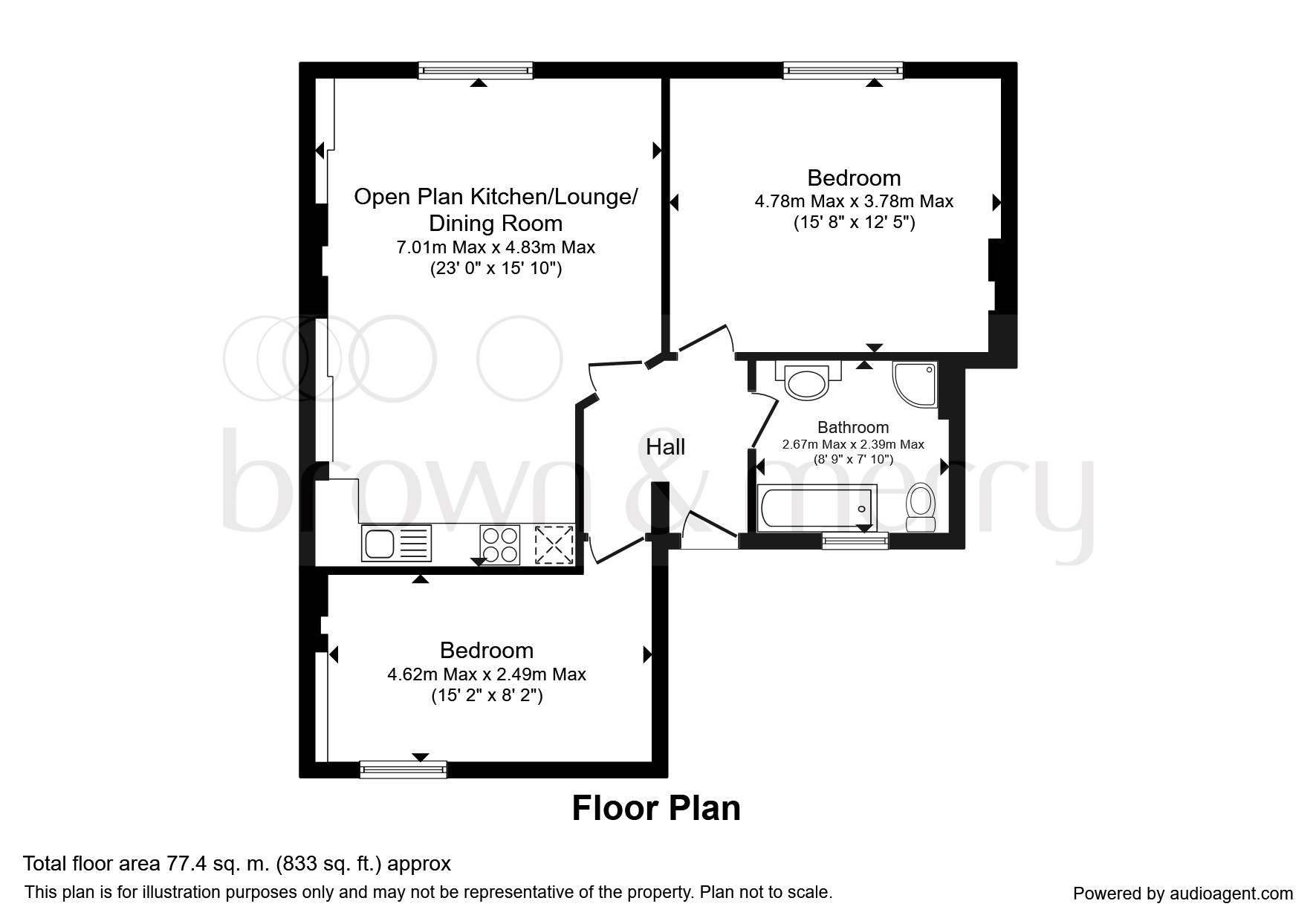 2 Bedrooms Flat for sale in High Street, Berkhamsted HP4