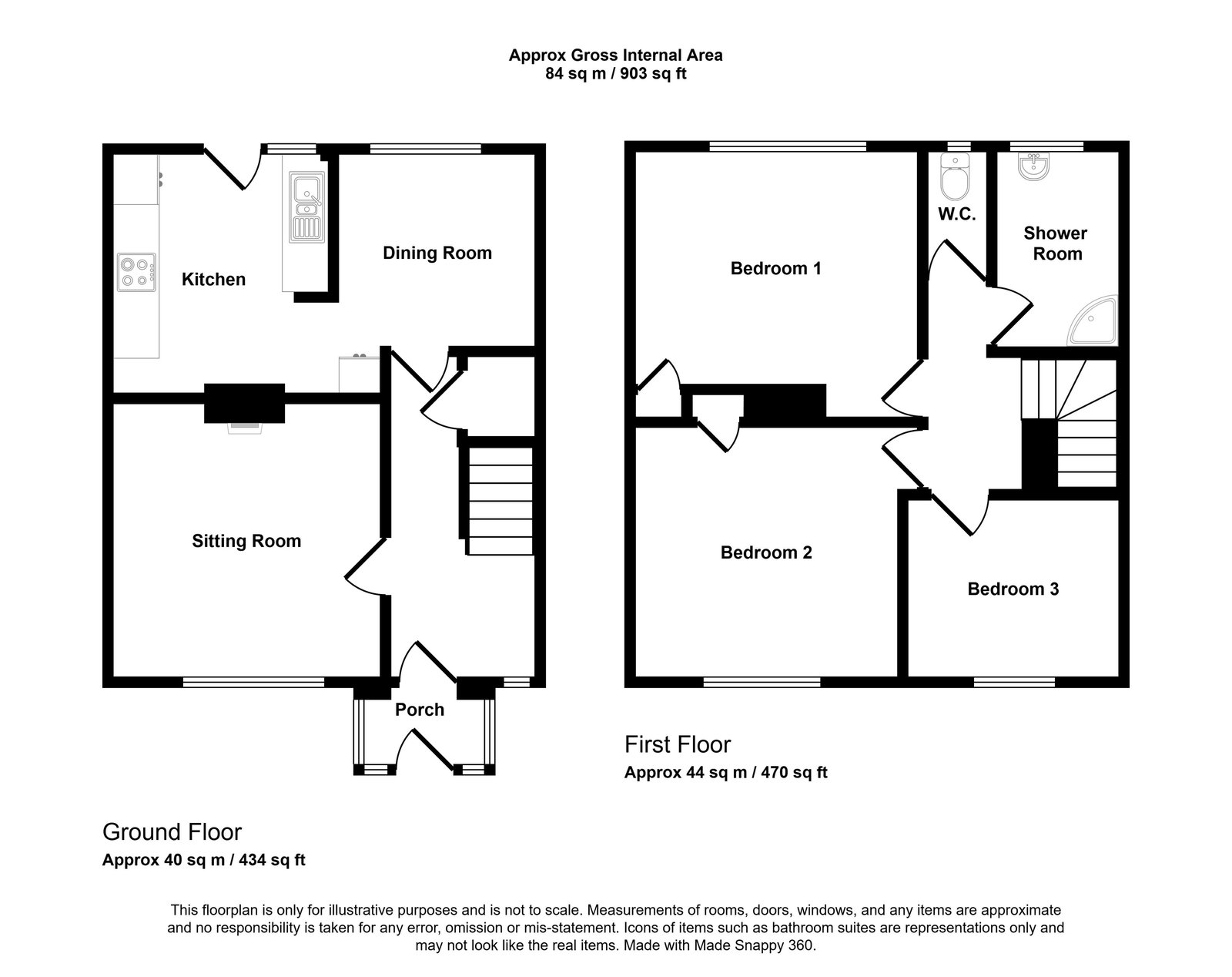 7, Manor Lane, Stourbridge floorplan