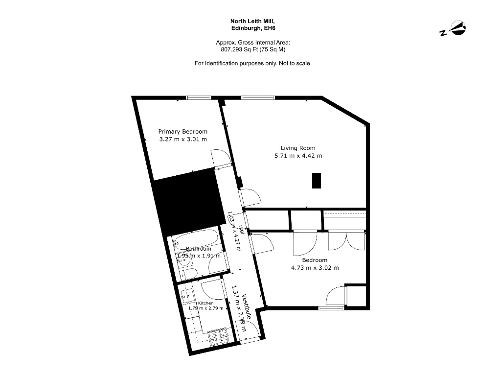 North Leith Mill , Leith, Edinburgh, EH6 6JY, Edinburgh floorplan
