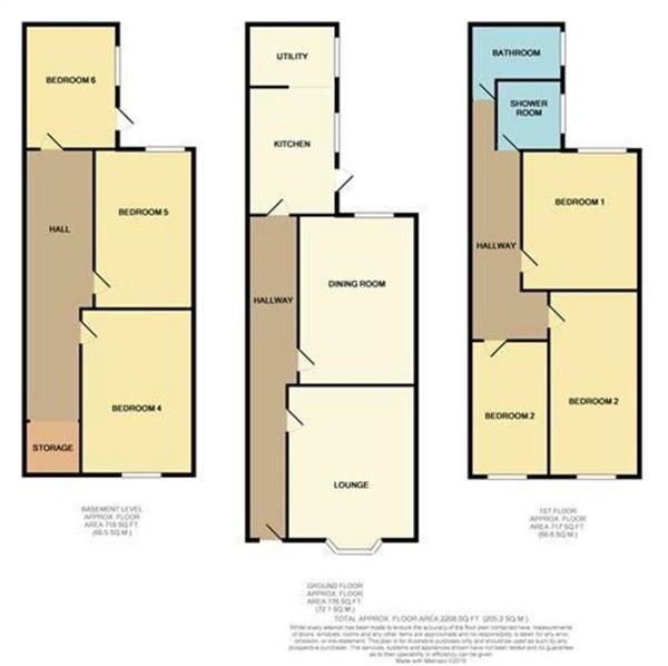 6 Bedrooms Terraced house to rent in Bolton Road, Farnworth, Bolton BL4