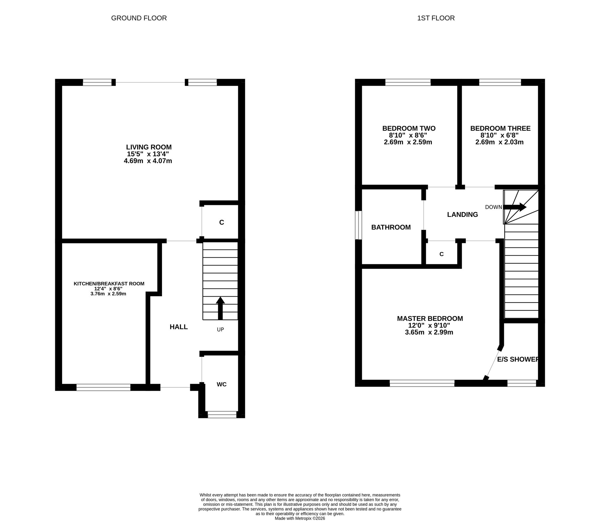3 Inglenook, Southampton floorplan