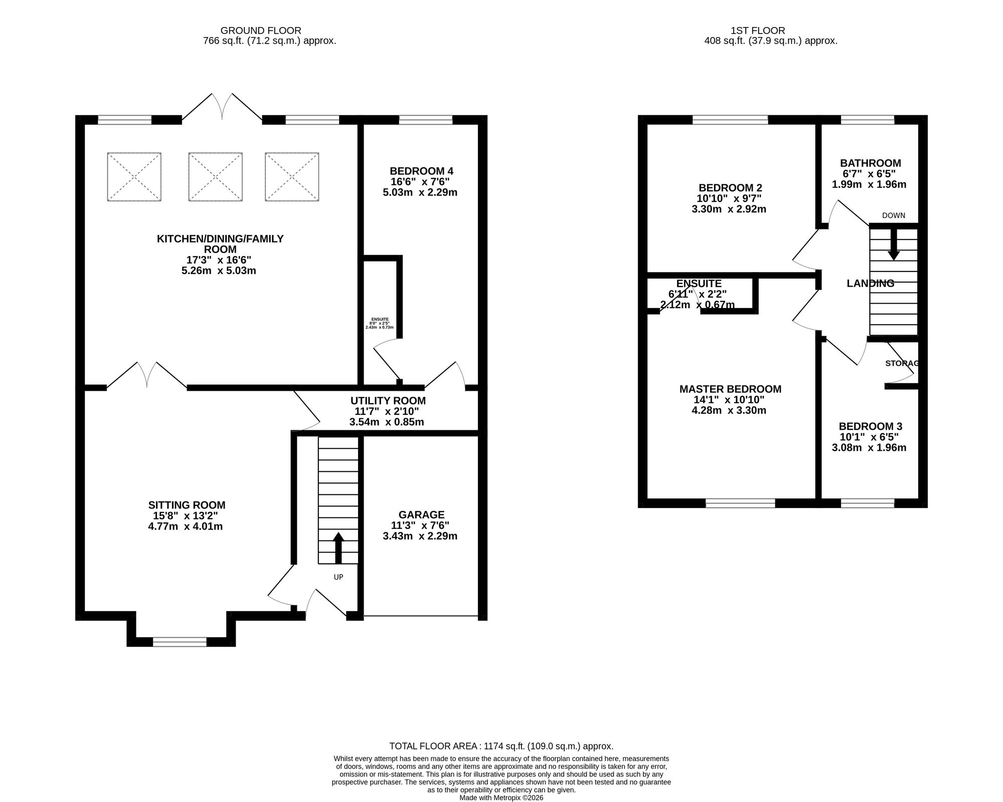 10 Pickthorne Close, Wigan floorplan