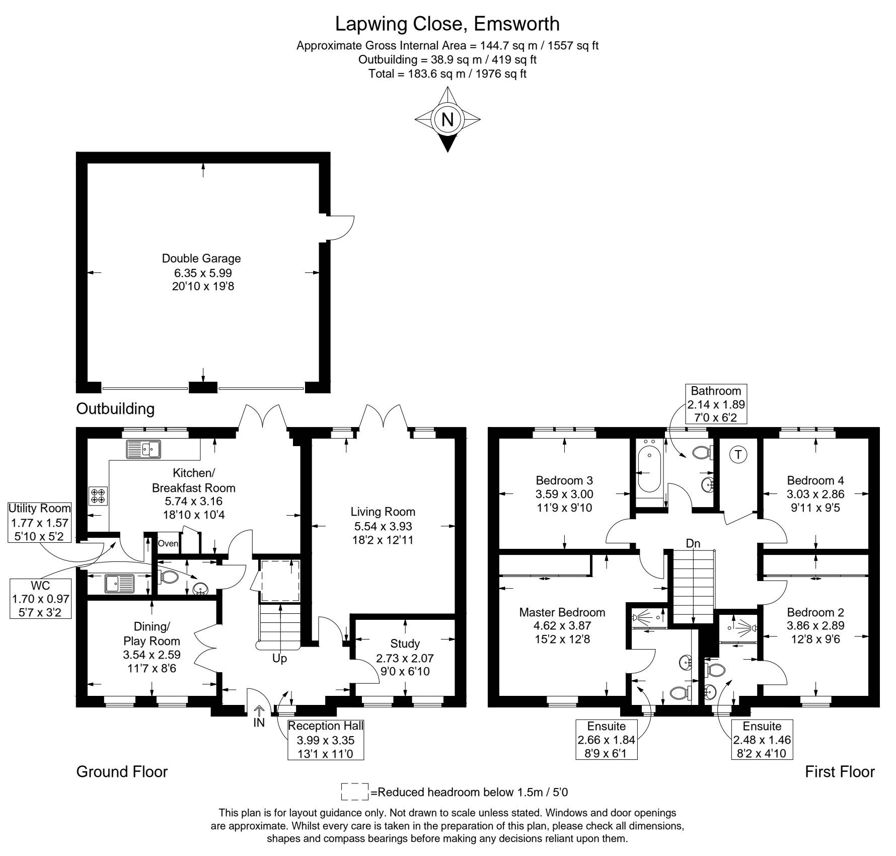 20, Lapwing Close, Emsworth floorplan