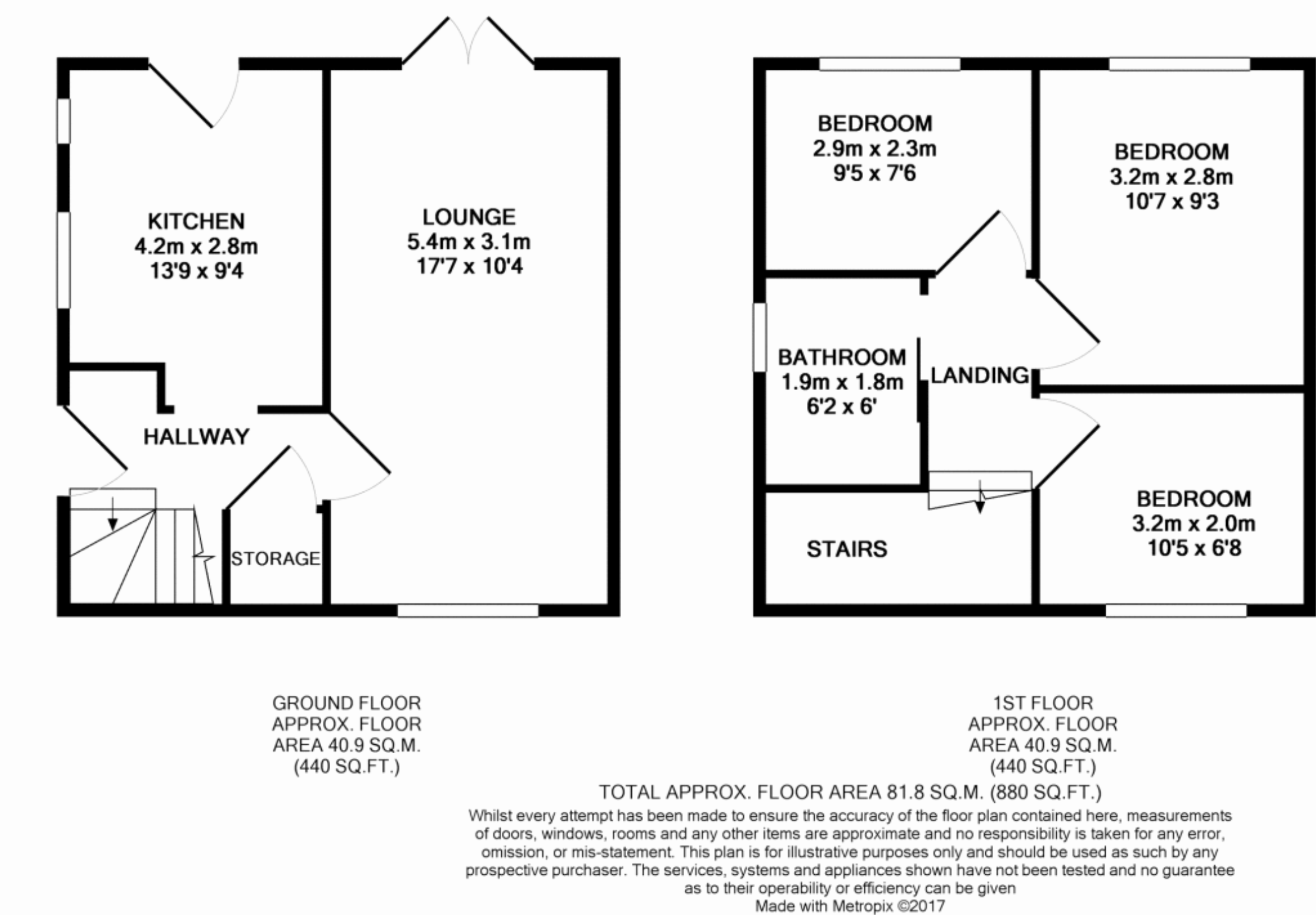 Browning Road, Sheffield floorplan