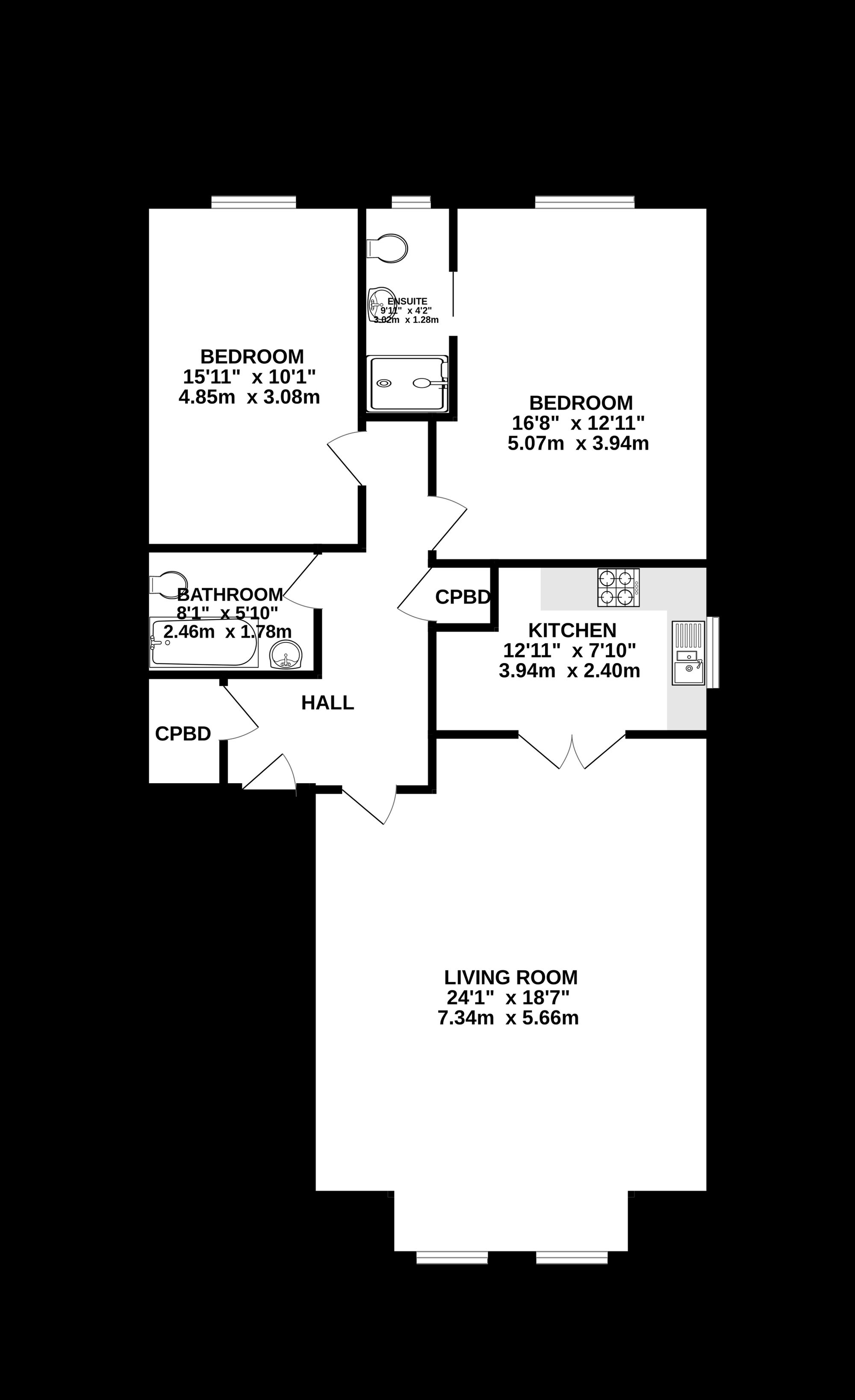 22 The Sidings, High Peak floorplan